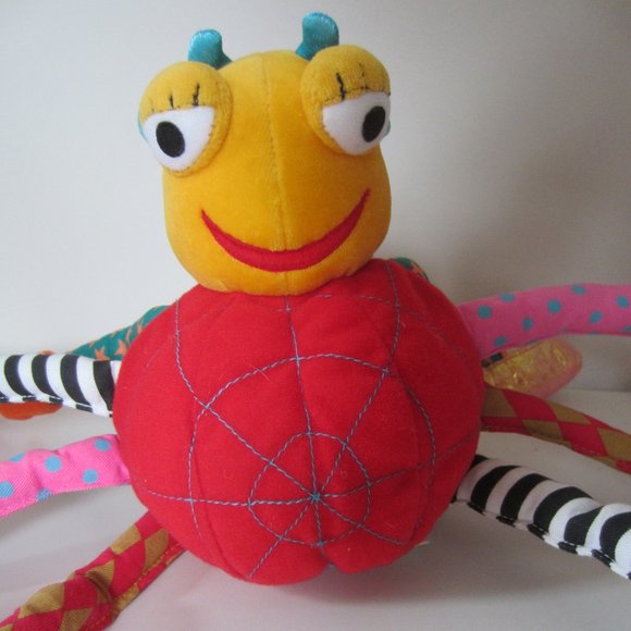 Sam Spider & Fly Baby Developmental Toy, Jelly Kitten, Soft Rattle, Crinkly, - Picture 4 of 9